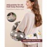 ALMOHADA LACTANCIA FORMA U NP001 46x46x15 CM GRIS