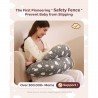 U-SHAPED NURSING PILLOW NP001 46x46x15 CM GREY