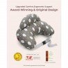 ALMOHADA LACTANCIA FORMA U NP001 46x46x15 CM GRIS