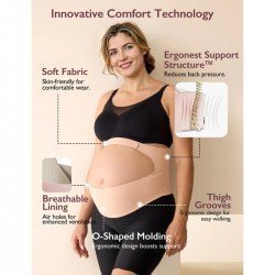 MATERNITY SUPPORT BELLY BAND YB001 TALLA-2XL PINK