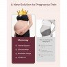 FAJA DE MATERNIDAD PREPARTO YB001 TALLA-L ROSA