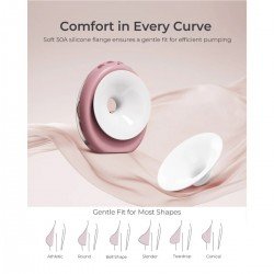 DOUBLE MOBILE FLOW BREAST PUMP AIR1 UNICO MAROON