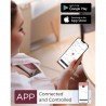 SACALECHES DOBLE PORTATIL M9 UNICO GRANATE
