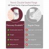 SACALECHES DOBLE PORTATIL S12 PRO UNICO BLANCO