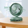 MINI VENTILADOR PORT.USB-VIAJE PF002 UNICO VERDE