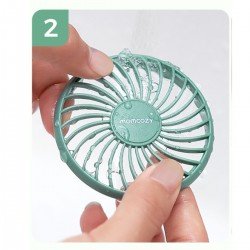 MINI USB HANDHELD FAN F.TRAVEL PF002 UNICO GREEN