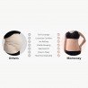 FAJA PEQ. MATERNIDAD POSTPARTO RB001 TALLA-M NEGRO
