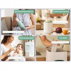 ENFRIADOR PORTATIL LECHE CM001 UNICO VERDE