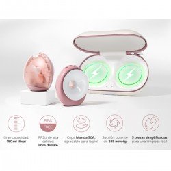 SACALECHES DOBLE PORTATIL AIR1 UNICO GRANATO