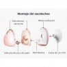 SACALECHES DOBLE PORTATIL AIR1 UNICO GRANATE