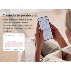 SACALECHES DOBLE PORTATIL AIR1 UNICO GRANATO