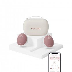 DOUBLE MOBILE FLOW BREAST PUMP M9 UNICO MAROON