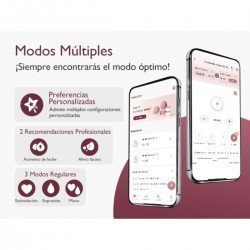 SACALECHES INDIVIDUAL PORTATIL M9 UNICO GRANATE