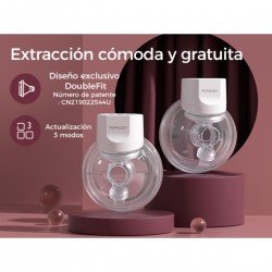 SACALECHES DOBLE PORTATIL S12 PRO UNICO BLANCO