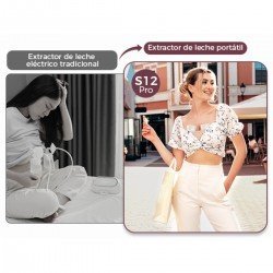 SACALECHES INDIVIDUAL PORTATIL S12 PRO UNICO BLANCO