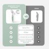 2 IN 1 ELECTRIC NASAL APIRATOR BN007 UNICO GREEN