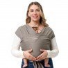 FULAR PORTABEBÉS WRAP MO-HANDS FREE UNICO CAFÉ OSCURO
