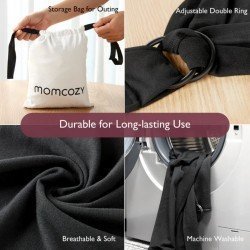 FULAR PORTABEBÉS WRAP MO-HANDS FREE UNICO NEGRO