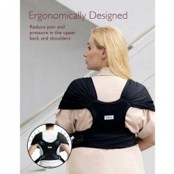 FULAR PORTABEBÉS WRAP MO-AIR MESH UNICO NEGRO