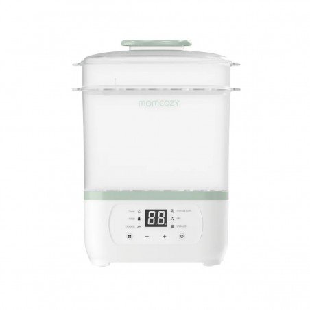 B.BOTTLE STEAM STERILIZIER 8/1 MO-UNI UNICO WHITE/GREEN
