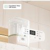 B.BOTTLE STEAM STERILIZIER 8/1 MO-UNI UNICO WHITE/GREEN