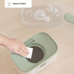 B.BOTTLE STEAM STERILIZIER 8/1 MO-UNI UNICO WHITE/GREEN