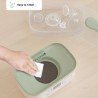 ESTERILIZADOR A VAPOR 8/1 MO-UNI UNICO BCO/VERDE