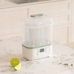 ESTERILIZADOR A VAPOR 8/1 MO-UNI UNICO BCO/VERDE