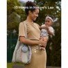 MAQ.SONIDO PORTATIL+LUZ NOCHE WN006 UNICO GRAU